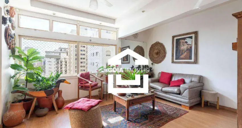 Apartamento com 3 dormitórios à venda, 135 m² - jardim paulista - são paulo/sp