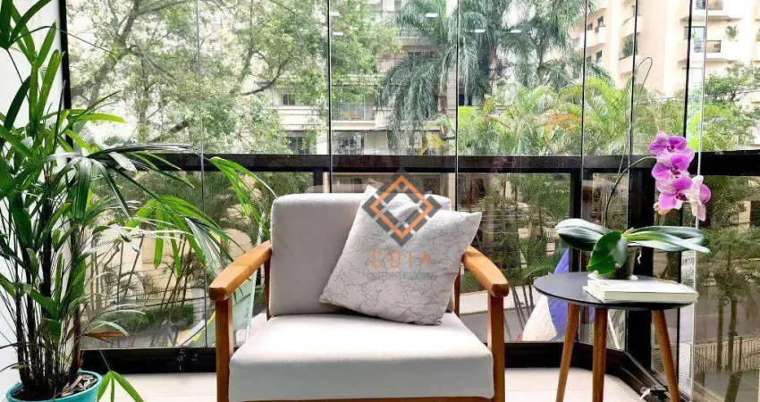 Flat com 2 dormitórios à venda, 61 m² por r$ 1.480.000,00 - jardim américa - são paulo/sp