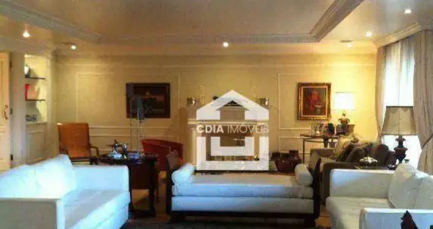 Apartamento com 4 dormitórios à venda, 480 m² por r$ 2.900.000,00 - real parque - são paulo/sp