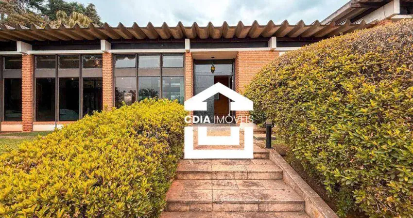 Casa com 4 dormitórios à venda, 713 m² por r$ 4.800.000 - granja viana – jardim mediterrâneo - cotia/sp