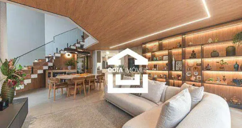 Apartamento duplex com 3 dormitórios à venda, 150 m² - campo belo - são paulo/sp