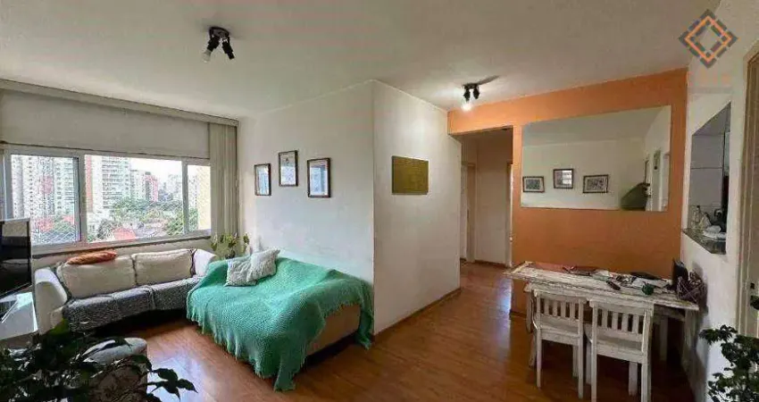 Apartamento com 2 dormitórios à venda, 74 m² por r$ 530.000,00 - mirandópolis - são paulo/sp