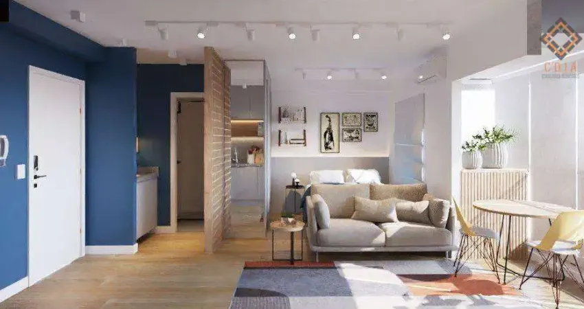 Apartamento com 1 dormitório, 29 m² - venda por r$ 740.000,00 ou aluguel por r$ 5.260,00 - pinheiros - são paulo/sp