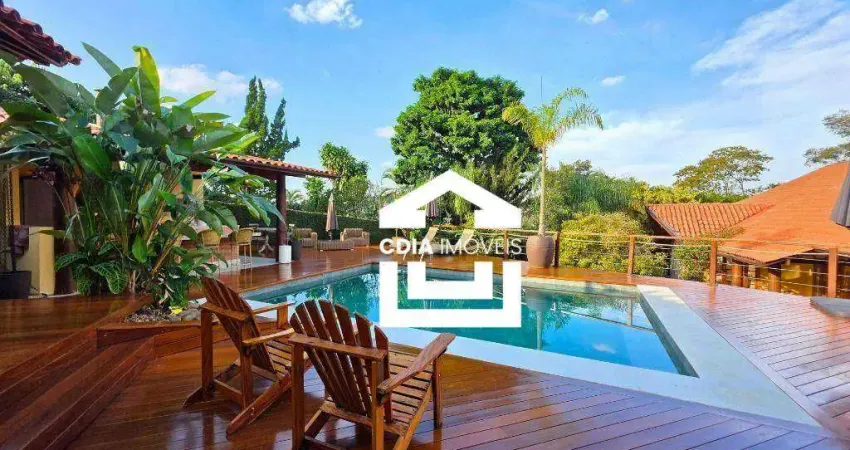 Casa com 4 dormitórios, 500 m² - venda por r$ 3.100.000,00 ou aluguel por r$ 15.000,00/mês - granja viana ii gleba 4 e 5 - cotia/sp