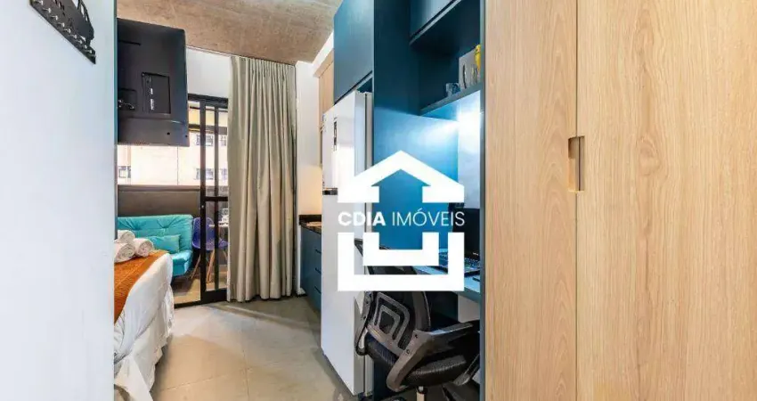 Apartamento com 1 dormitório à venda, 25 m² - Brooklin - São Paulo/SP