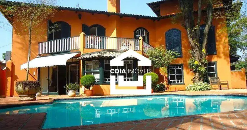 Casa com 5 dormitórios à venda, 750 m² por r$ 10.000.000,00 - alto de pinheiros - são paulo/sp