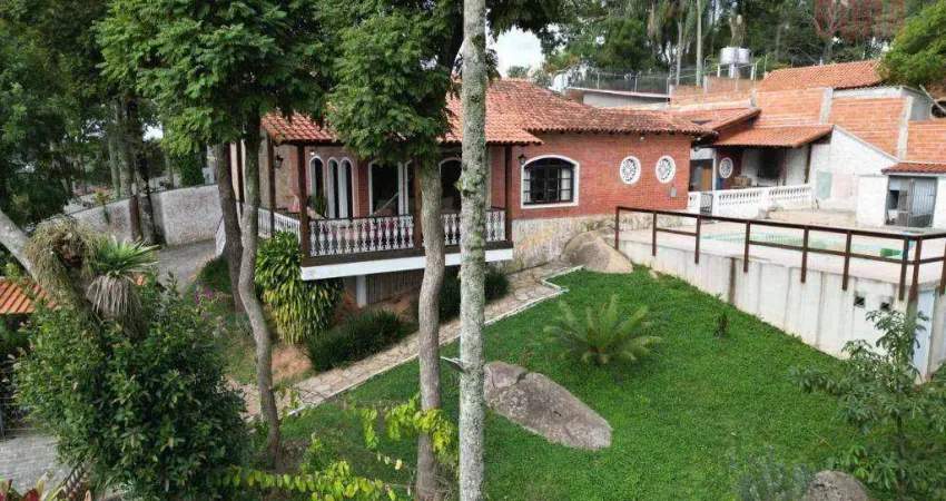 Chácara com 3 dormitórios à venda, 1014 m² por r$ 980.000,00 - chácaras santa fé - mairiporã/sp