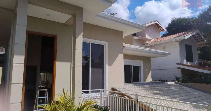 Casa com 3 dormitórios à venda, 195 m² por r$ 1.830.000 - refúgio - atibaia/sp