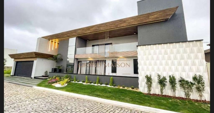 Casa moderna de alto padrão a venda na Nova São Pedro com 280m² e 3 suítes