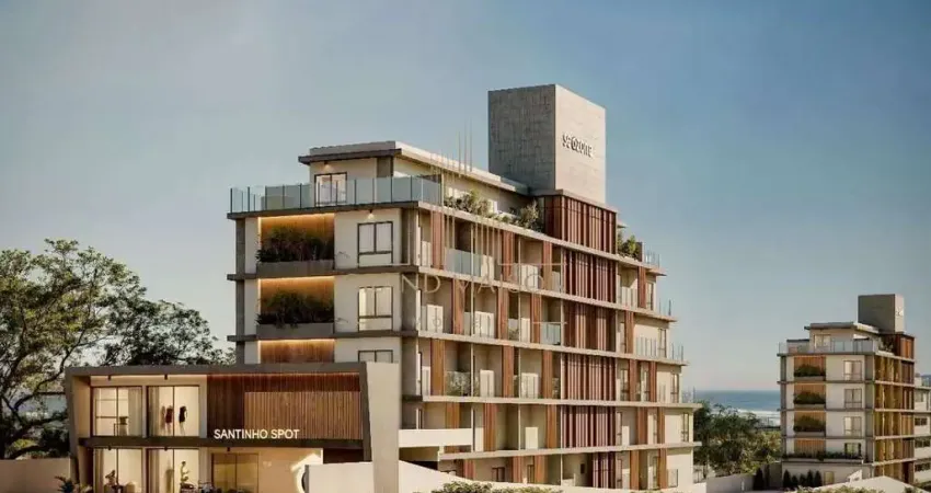 Flat com 1 quarto à venda na Estrada Vereador Onildo Lemos, Ingleses do Rio Vermelho, Florianópolis