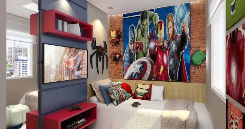 Apartamento com 2 dormitórios à venda, 38 m² por R$ 269.000 - Vila Luzita - Santo André/SP
