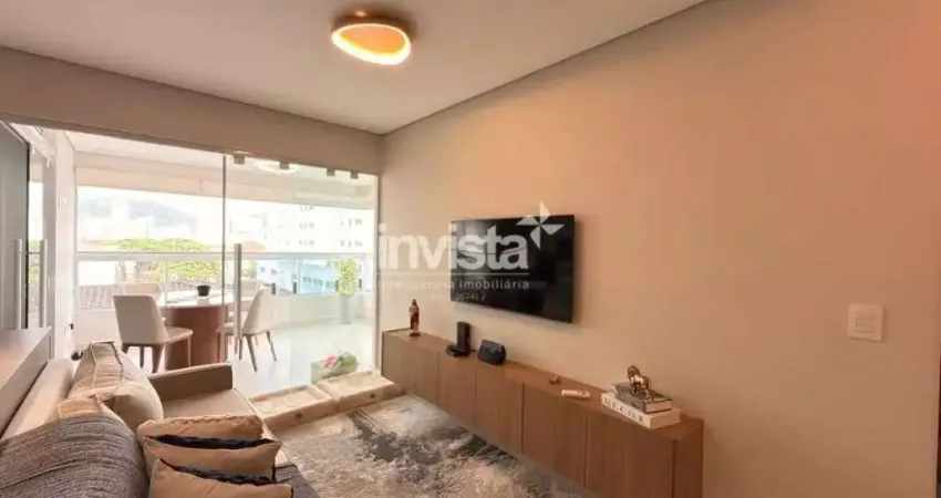 Apartamento com 2 dormitórios à venda, 72 m² por R$ 850.000 - Vila Belmiro - Santos/SP