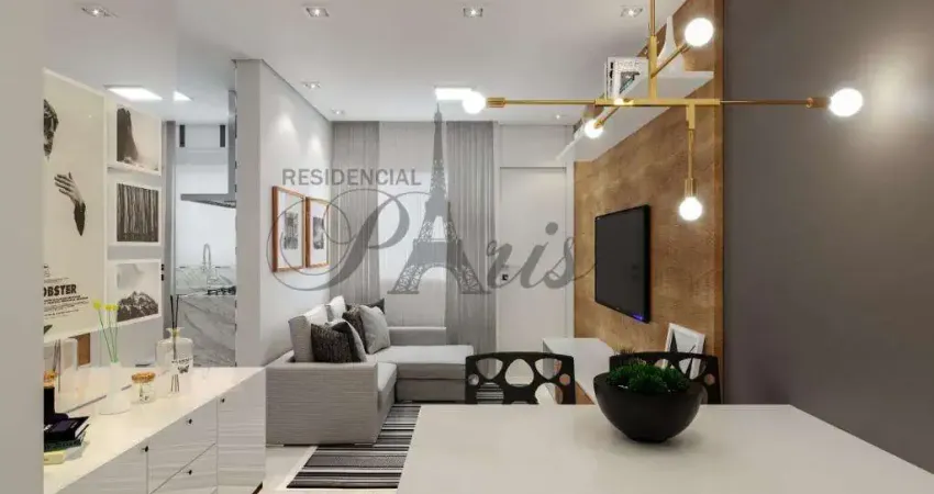 Sobrado com 2 dormitórios à venda, 69 m² por R$ 389.000,00 - Vila Valparaíso - Santo André/SP