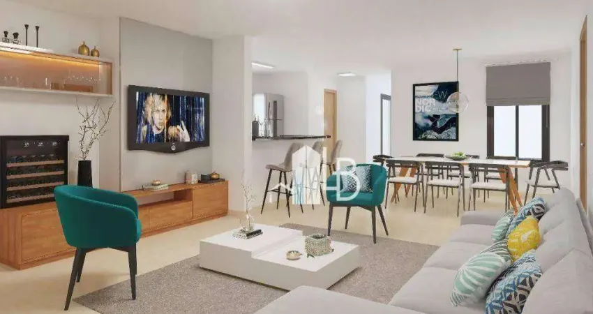 Cobertura com 3 quartos sendo 1 suíte à venda, 102 m² por R$ 570.198 - Gran Ville - Uberlândia/MG