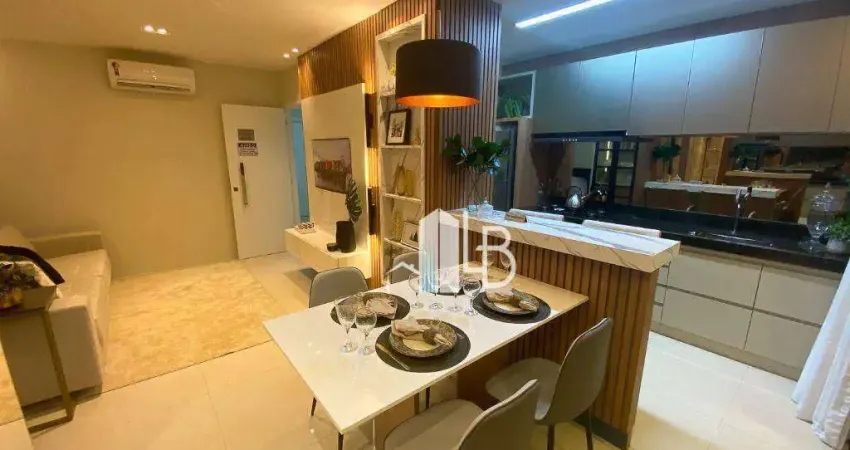 Apartamento com 2 dormitórios à venda, 66 m² por R$ 420.000,00 - Santa Mônica - Uberlândia/MG