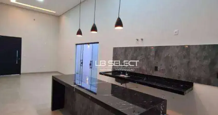 Casa alto padrão com três quartos, suíte com closet e varanda gourmet.met.