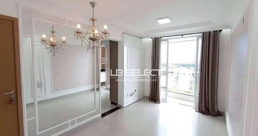 Apartamento no bairro Bosque dos Buritis com dois quartos, uma suíte e elevador.