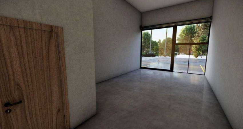 Sala comercial no bairro Santa Monica com banheiro e vaga de garagem.