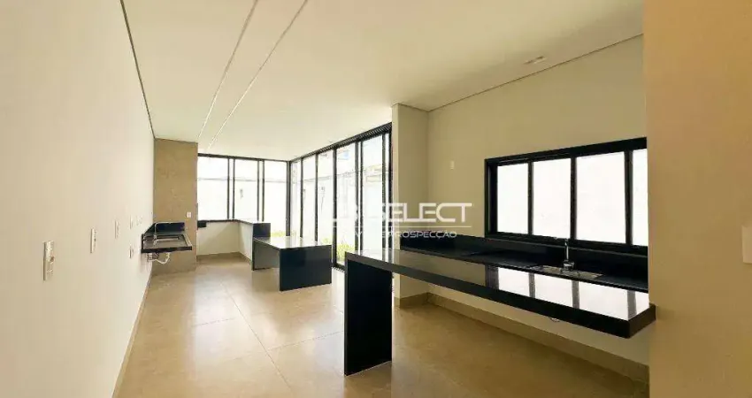 Casa no Condomínio Tamboré com três quartos, suíte e varanda gourmet.