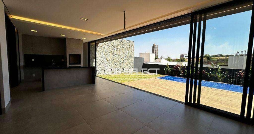 Sobrado no Condomínio Gávea Paradiso com quatro quartos e varanda gourmet.