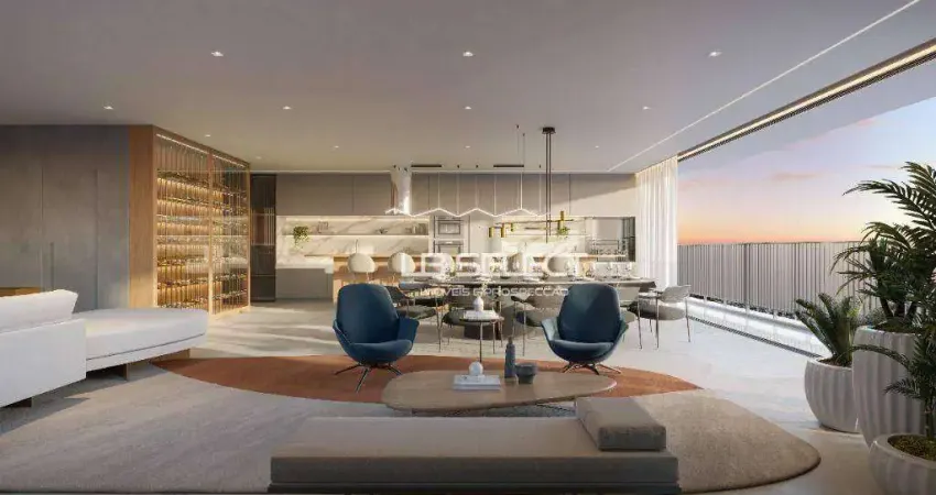 Apartamento com 4 dormitórios à venda, 281 m² por R$ 3.246.557,64 - Gávea - Uberlândia/MG