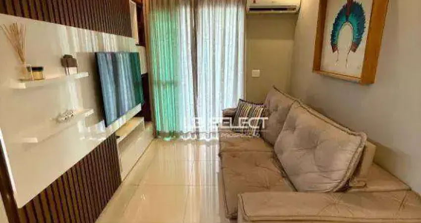 Apartamento no bairro Santa Mônica com dois quartos, sendo uma suíte e varanda gourmet.