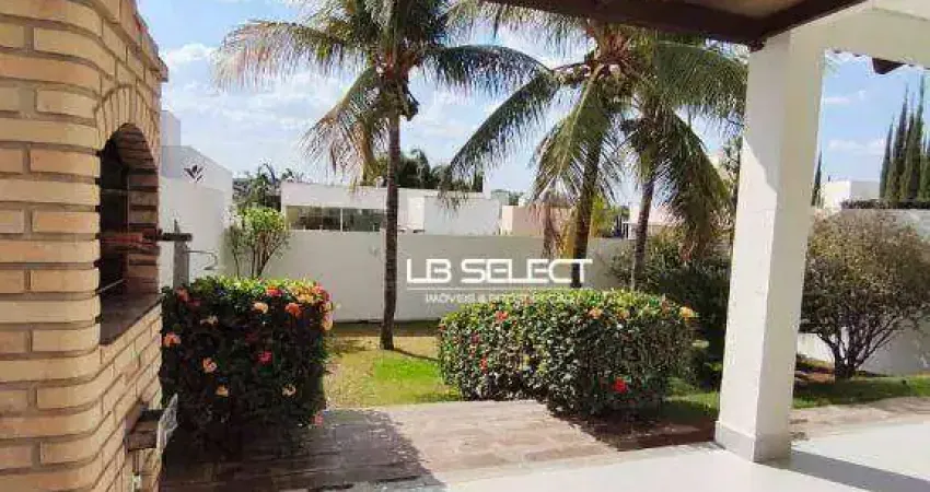 Casa no condomínio gávea paradiso com quatro quatros, duas suítes e varanda gourmet.