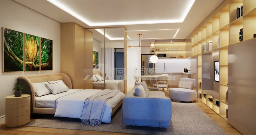 Studio mobiliado e pronto para morar no bairro saco grande de florianópolis