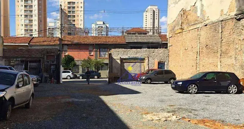 Terreno à venda, 600 m² por R$ 3.300.000,00 - Brás - São Paulo/SP