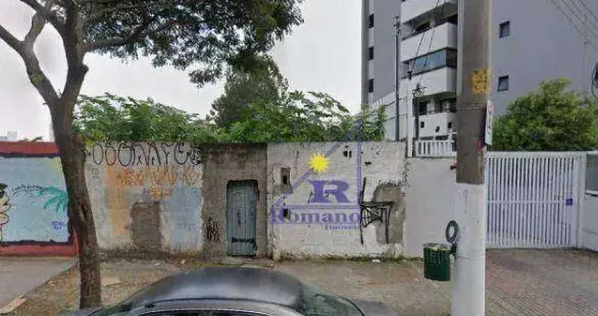 Terreno à venda, 630 m² por R$ 2.300.000,00 - Tatuapé - São Paulo/SP