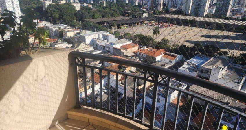 Apartamento com 3 dormitórios para alugar, 85 m² por R$ 5.536,41/mês - Tatuapé - São Paulo/SP