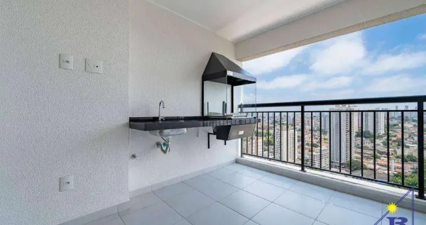 Apartamento com 2 dormitórios à venda, 64 m² por r$ 622.000,00 - vila prudente - são paulo/sp