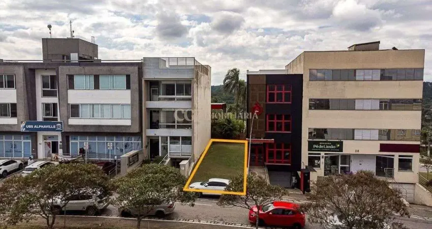 Terreno Comercial à Venda 150m² -Condomínio Burle Marx Comercial -Alphaville