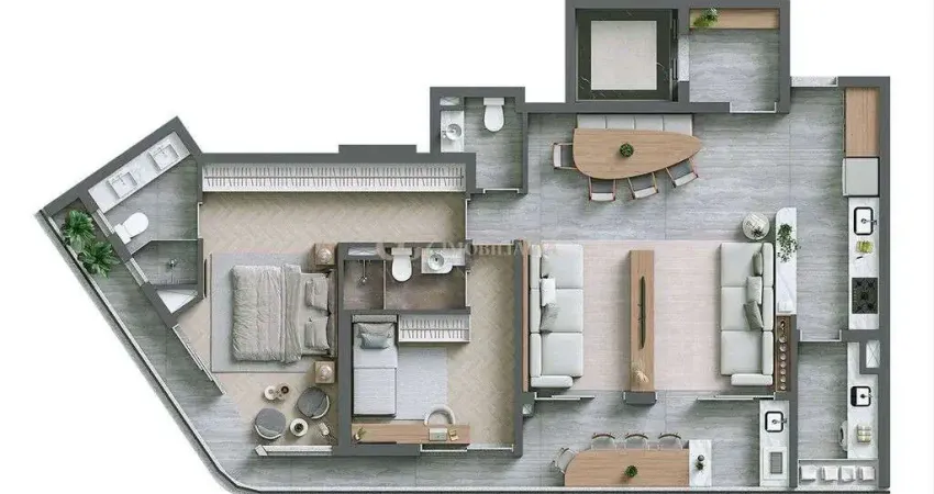 Apartamento com 2 quartos à venda na Washington, 901, Alphaville, Barueri