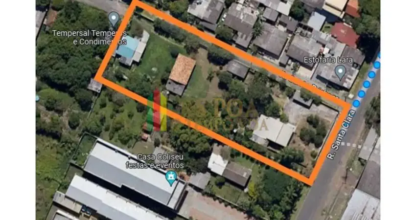 Terreno à venda na Rua Santa Clara, 185, Santa Fé, Gravataí