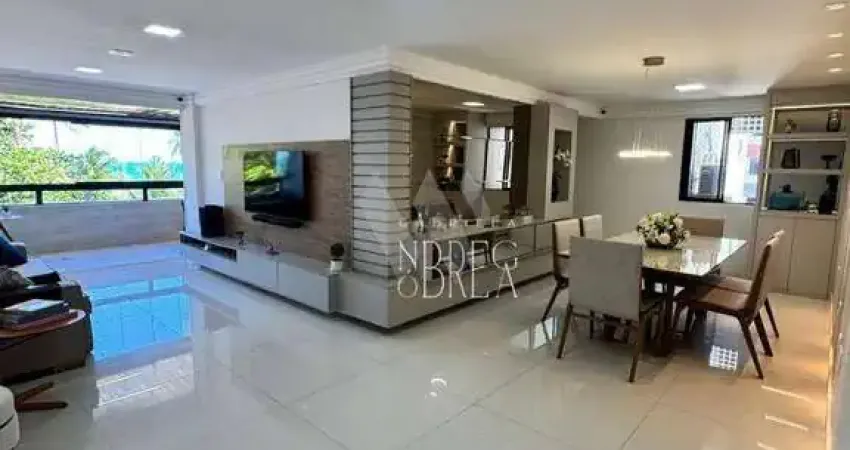 Apartamento 143m2, beira mar de intermares- R$ 899 mil - cabedelo/ João Pessoa