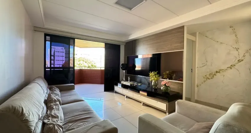 Apartamento no cabo branco a poucos passos da orla e com área de lazer