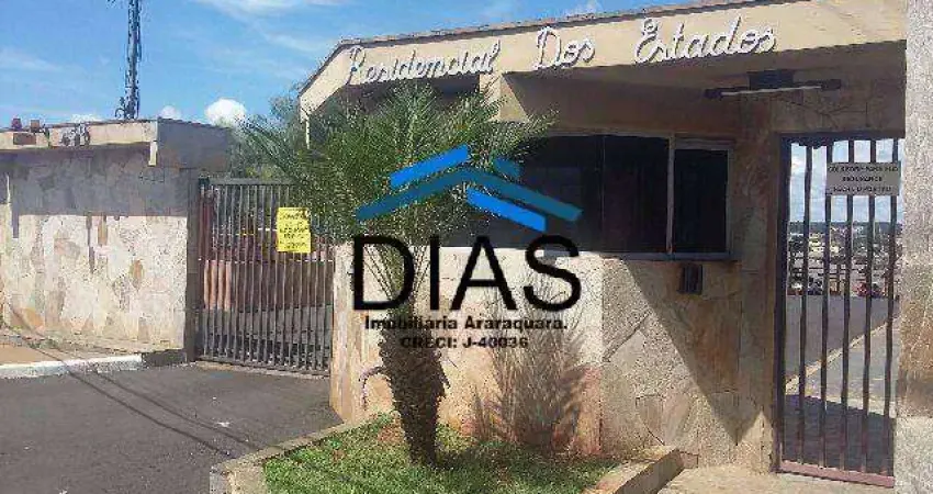 RESIDENCIAL DOS ESTADOS APARTAMENTO AMPLO COM DOIS DORMITÓRIOS