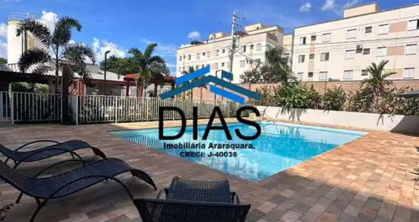 RESIDENCIAL TULIPAS APARTAMENTO DOIS DORMITÓRIOS SACADA LAZER COMPLETO