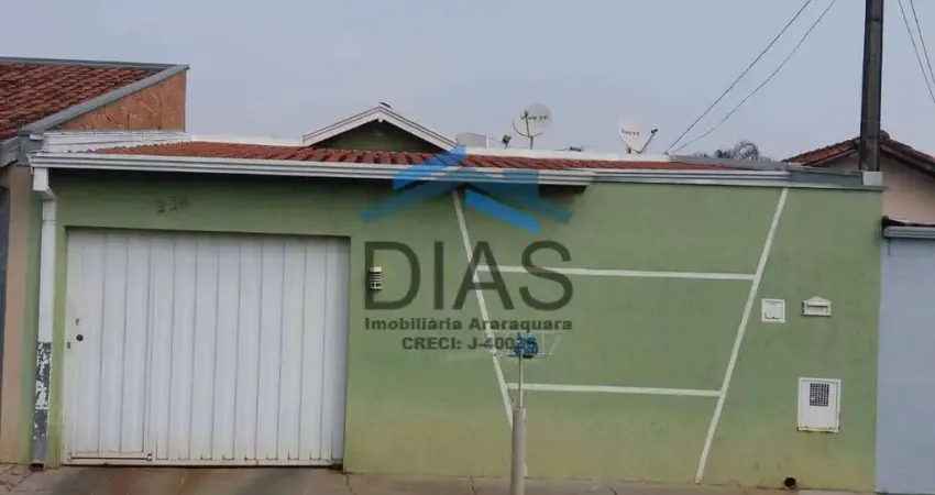 Casa com 3 quartos à venda no Jardim Indaiá, Araraquara