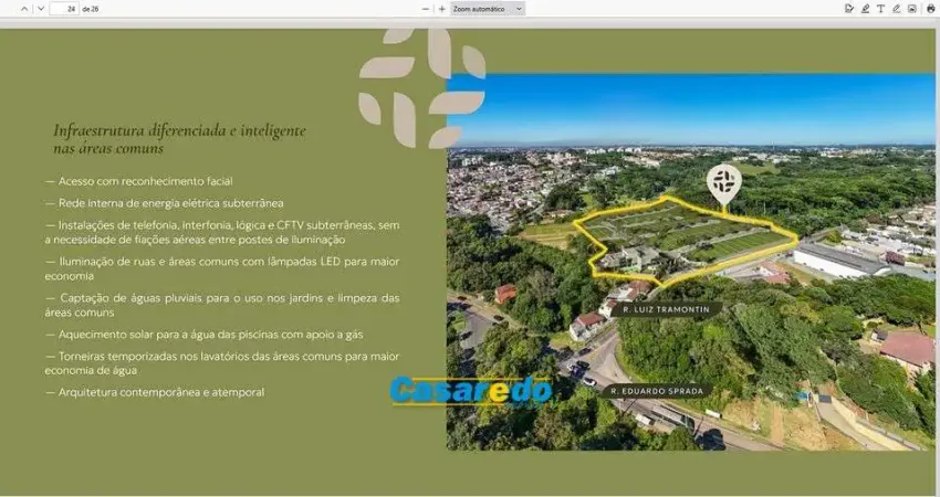 Terreno à venda na Rua Luiz Tramontin, 115, Campo Comprido, Curitiba