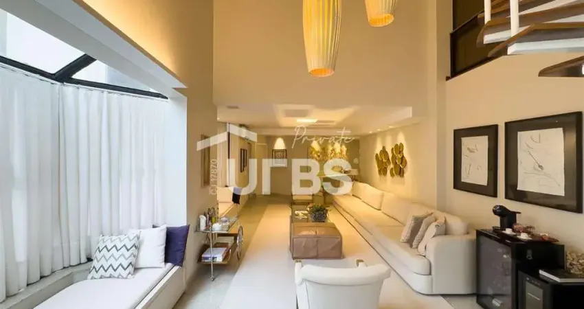 Apartamento mobiliado com 4 suítes à venda na alameda das rosas - setor oeste.