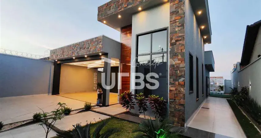 Casa com 3 quartos à venda na Rua Figueiredo Magalhães, SN, Jardim Buriti Sereno, Aparecida de Goiânia