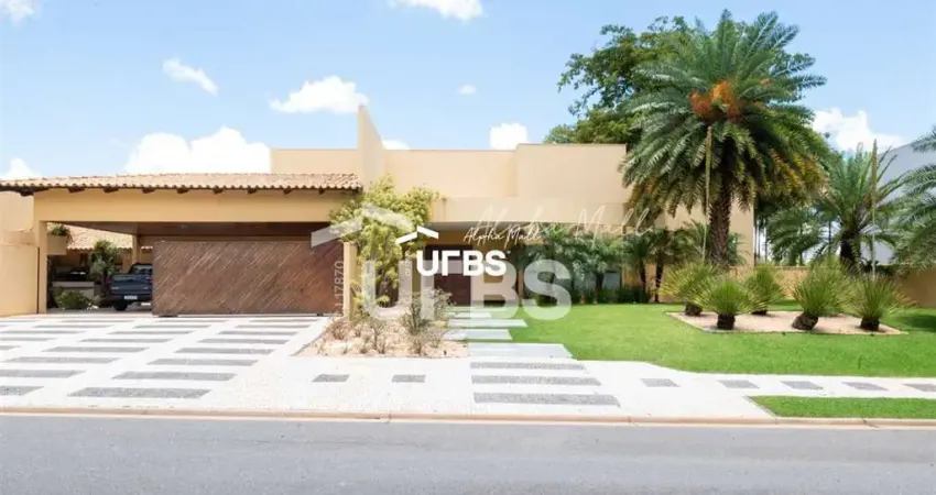 Casa em condomínio fechado com 6 quartos à venda na Rua Canes, Residencial Alphaville Flamboyant, Goiânia
