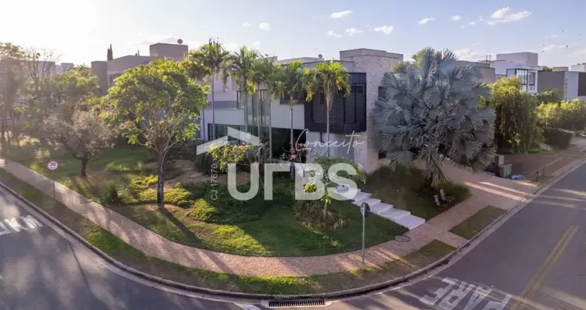 Sobrado de esquina no alphaville araguaia – sofisticação e lazer completo