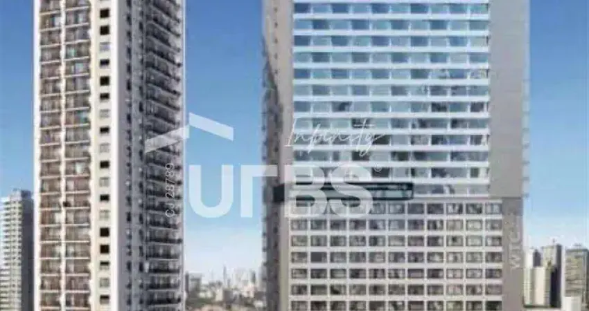 Sala comercial no wtc, 57,54m², banheiro, 2 vagas rotativas, 22º, 8 elevadores sociais e 1 de serviço