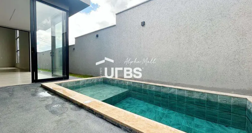 Casa em condomínio fechado com 3 quartos à venda na Rua Savannah, Jardins Porto, Senador Canedo