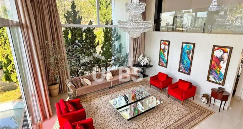 Casa em condomínio fechado com 5 quartos à venda na Alameda das Espatódias, Residencial Aldeia do Vale, Goiânia