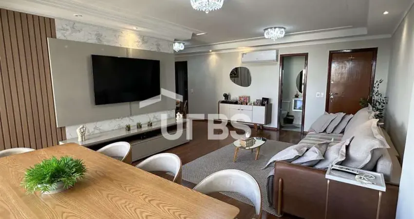 Apartamento a venda no residencial chablis – frente ao parque flamboyant com 126m².