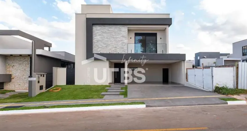 Sobrado novo de alto padrão à venda – 312 m² no portal do sol garden, goiânia